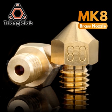 Dysza MK8 - 0,6mm - TriangleLab - filament 1,75mm - dysza do drukarki 3D
