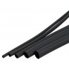 Rurka Termokurczliwa 2mm 1mb - czarna - elastyczna - silikonowa