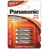 Panasonic Pro Power, 4x AAA / LR03 - 4 baterie - blister