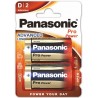 Panasonic Pro Power, 2x D / LR20 - 2 baterie - blister