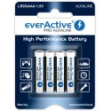 Baterie alkaliczne - 4x LR03 / AAA - everActive - 4 sztuki - blister