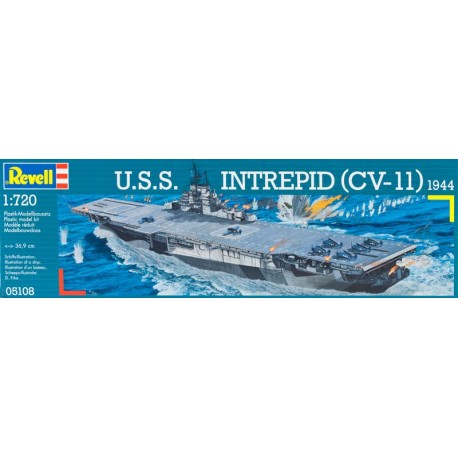 REVELL 05108 USS INTREPID 1:720