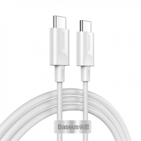 Kabel USB-C do USB-C Baseus Xiaobai QC 3.0, PD 2.0, 100W, 5A, 1.5m (biały)