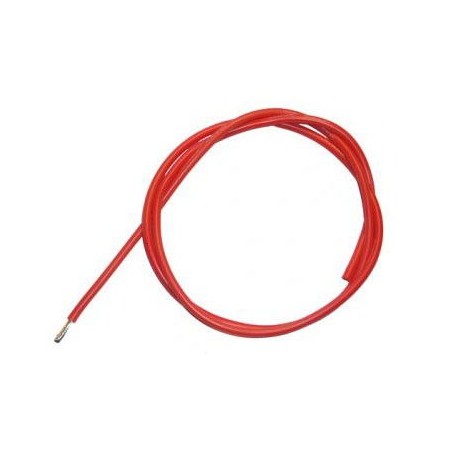 Przewód silikonowy 13AWG/2,62 mm2 (czerwony) 1m