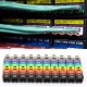 Oznacznik przewodów 5mm - Organizer kabli cyfry 0-9 - zestaw 100 szt