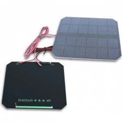 Ogniwo słoneczne - 3W 6V - 145x145x2mm - Panel solarny - solar - panel fotowoltaiczny - pv