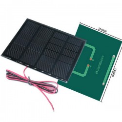Ogniwo słoneczne - 1,9W 6V - 104x140x3mm - Panel solarny - solar - panel fotowoltaiczny - pv