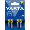 Bateria alkaliczna VARTA LONGLIFE 1,5V AAA LR03 - 4szt