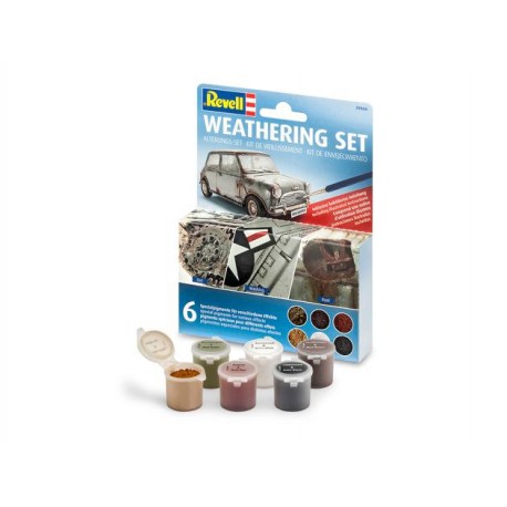 Weathering Set - zestaw 6 pigmentów - 39066