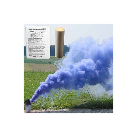 Dym - świeca dymna AX-18 - 4 minuty - niebieska