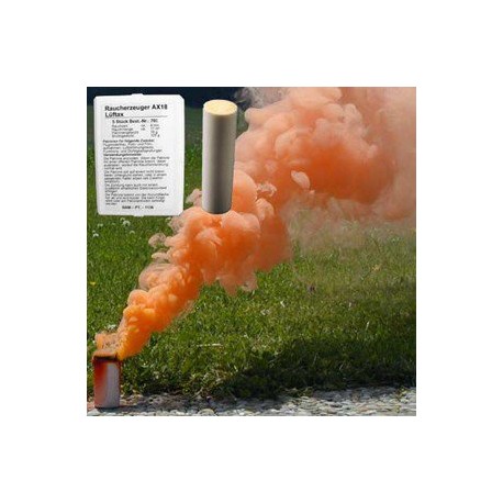 Świeca dymna AX-18 - 4 minuty - pomarańczowa