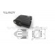 Blokada ramion 16mm - TAROT TL68B27 - czarne - wersja kompletna (zamki i zawias) - do FY650 i FY680