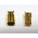 Wtyki GOLD - 5mm - 1 para - konektory 