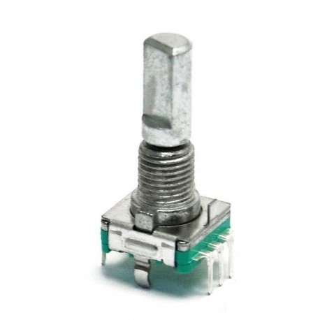 Encoder impulsator EC11 - 20-impulsów z przyciskiem - rotary enkoder