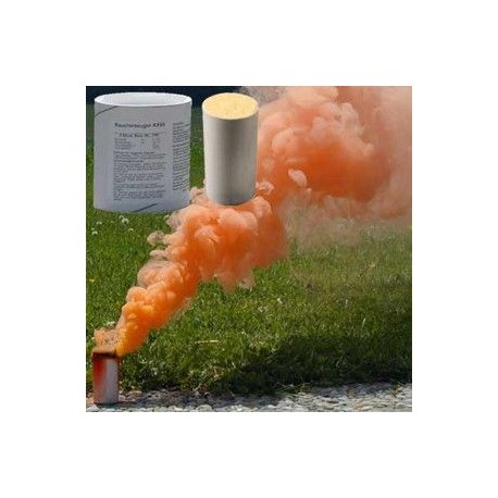Świeca dymna duża AX-60 pomarańczowa