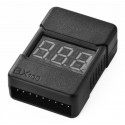 Miernik i Alarm Buzzer BX100 LiPo 2-8S - Miernik akumulatorów lipo z alarmem