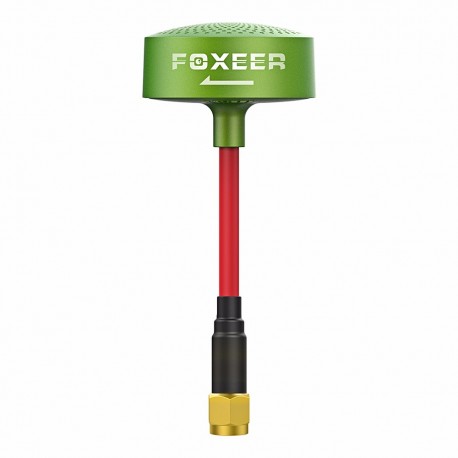 Antena Foxeer 5.8GHz LHCP - SMA zielona - koniczynka