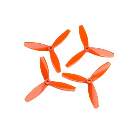 Śmigła DAL Ultrathin T5046 - Orange - Tri-blade - 5x4,6x3 - 2xCW/2xCCW - DAL-PROP 4 szt