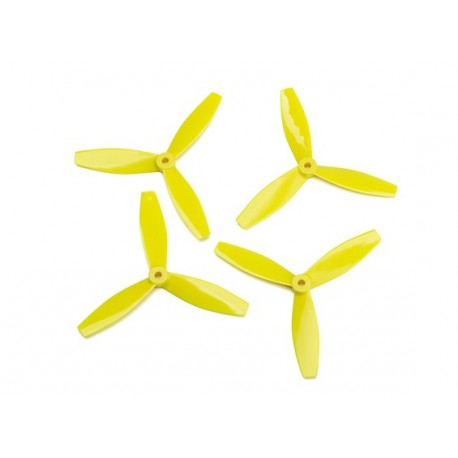 Śmigła DAL Ultrathin T5046 - Yellow - Tri-blade - 5x4,6x3 - 2xCW/2xCCW - DAL-PROP 4 szt