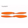 Śmigła TAROT 10x4,5 - pomarańcz - para CW + CCW - TL2710-05