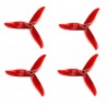 Śmigła DAL CYCLONE T5045C High-end - red - Tri-blade - 5x4,5x3 - 2xCW/2xCCW - DAL-PROP