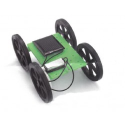 Samochód solarny - zabawka DIY - 9,2x6,3x4,4cm - do samodzielnego złożenia
