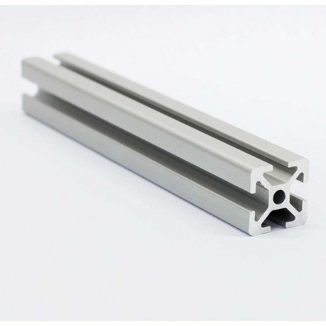 Profil aluminiowy T6 2020 T6 250mm - anodowany - do drukarek 3D, stelaży, maszyn przemysłowych