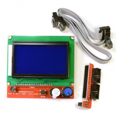 Panel kontrolny 12864 LCD Controller dla RAMPS 1.4 z czytnikiem kart SD - Zestaw RepRap 3D