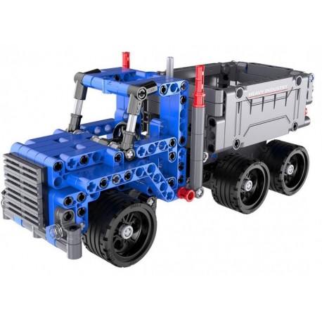 Ciężarówka wywrotka - do zbudowania z klocków - PULL BACK (C52011W)