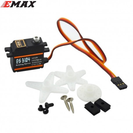 Serwo EMAX ES-3104 - 20g - 3,0kg/cm - analog