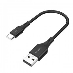 Kabel USB-C BlitzWolf BW-TC13 3A 0,3m (czarny)
