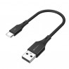 Kabel USB-C BlitzWolf BW-TC13 3A 0,3m (czarny)