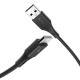 Kabel USB-C BlitzWolf BW-TC14 3A 1m (czarny)
