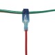 Szybkozłączka zaciskowa T2 - Złącze przewodów 0,8-2 mm2 - rozgałęźnik