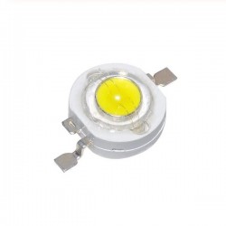 Dioda Power LED SMD - 1W - 105-120lm - światło białe zimne - 8000-10000K