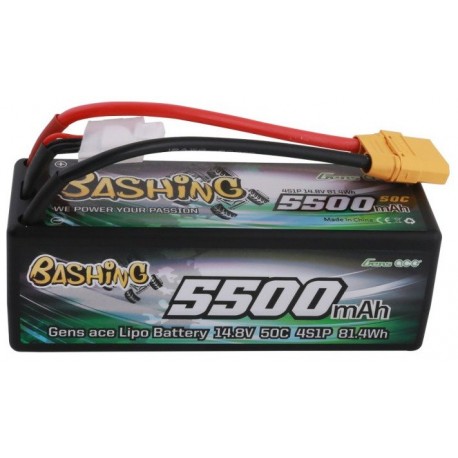 Akumulator 5500mAh 14,8V 50C 4S1P XT90 Bashing Gens Ace  