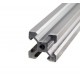 Profil aluminiowy V-SLOT 2020 250cm - anodowany - do drukarek 3D, stelaży, maszyn przemysłowych