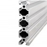 Profil aluminiowy V-SLOT 2080 25cm - anodowany - do drukarek 3D, stelaży, maszyn przemysłowych