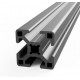 Profil aluminiowy T8 3030 25cm - anodowany - do drukarek 3D, stelaży, maszyn przemysłowych