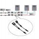 Złącze solarne MC4 - rozgałęźnik na kablu - równoległy - 2szt