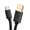 Kabel micro USB wzmacniany - SUNTAIHO - GOLD - 2,4A 5V - 2m
