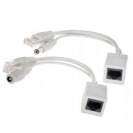 Adapter POE dla sieci LAN - Power over Ethernet - iniektor i splitter