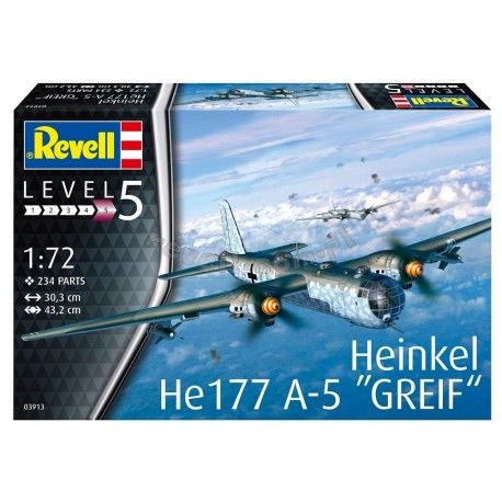 Heinkel He177 A-5 Greif - Revell - 03913 - samolot bombowy