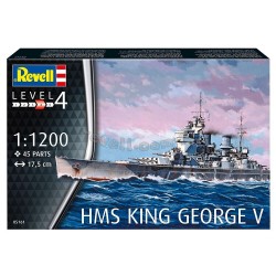 HMS King George V - Revell - 05161 - pancernik